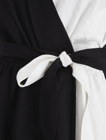 Robe effet portefeuille - Blanc - 3