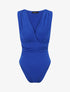 Body sans manches effet drapé - Bleu électrique - 4