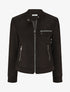 Veste en suédine à poches zippées - Noir - 4