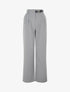 Pantalon ample uni - Gris - 4
