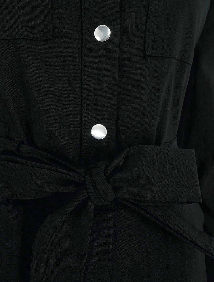 Combinaison stretch coupe slim - Noir - 3