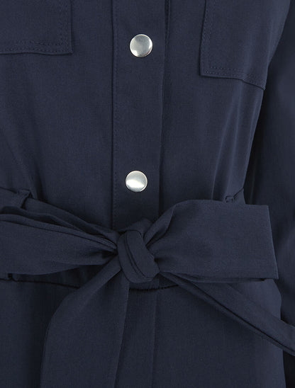 Combinaison stretch coupe slim - Marine - 3