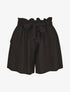 Short évasé taille haute - Noir - 4