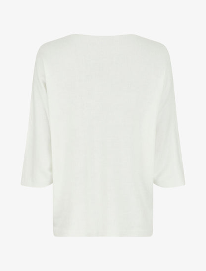 Pull imprimé fleurs à manches chauves-souris - Lilas - 2