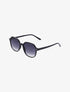 Lunettes de soleil octogonale - Noir - 1