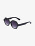 Lunettes de soleil rondes - Noir - 2