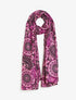 Foulard à motif rosace - Violet - 1