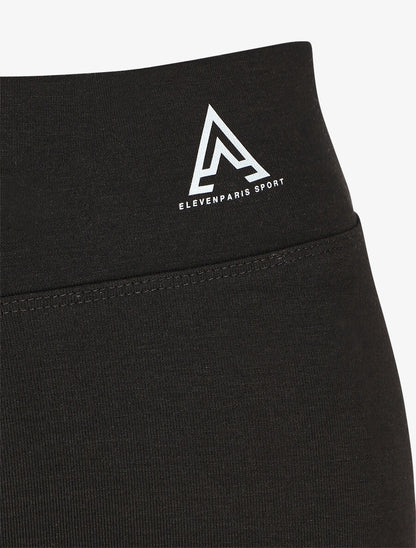 Leggings unis ventre plat - Noir - 3
