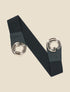 Ceinture élastiquée à boucle G - Vert sapin - 2