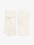 Gants en maille tressée - Blanc - 2