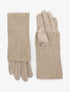 Gants tactiles et mitaines - Beige - 1