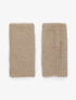 Mitaines en maille duveteuse - Taupe - 1