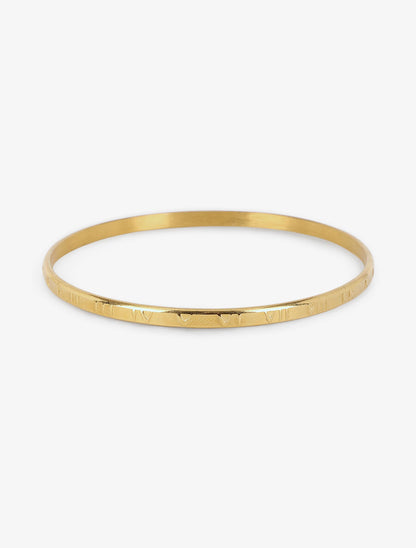 Bracelet gravé - Or - 2