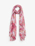 Foulard à imprimé abstrait irisé - Rose - 1