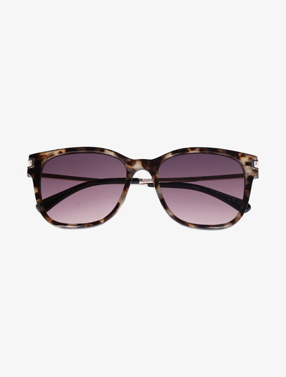 Lunettes de soleil forme carré - Marron - 2