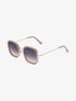 Lunettes de soleil forme carrée - Beige - 1