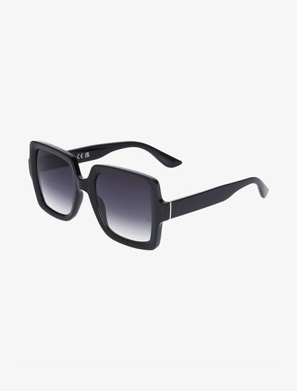 Lunettes de soleil carrées - Noir - 1