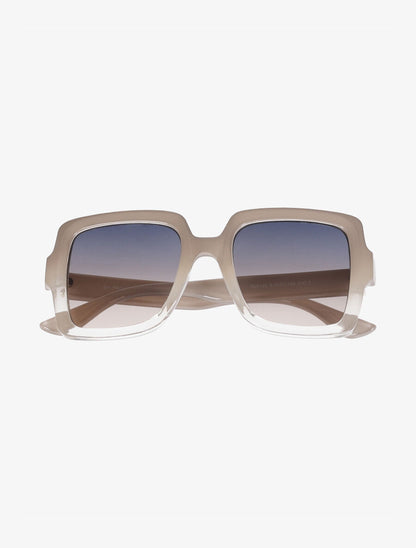 Lunettes de soleil carrées - Beige - 2