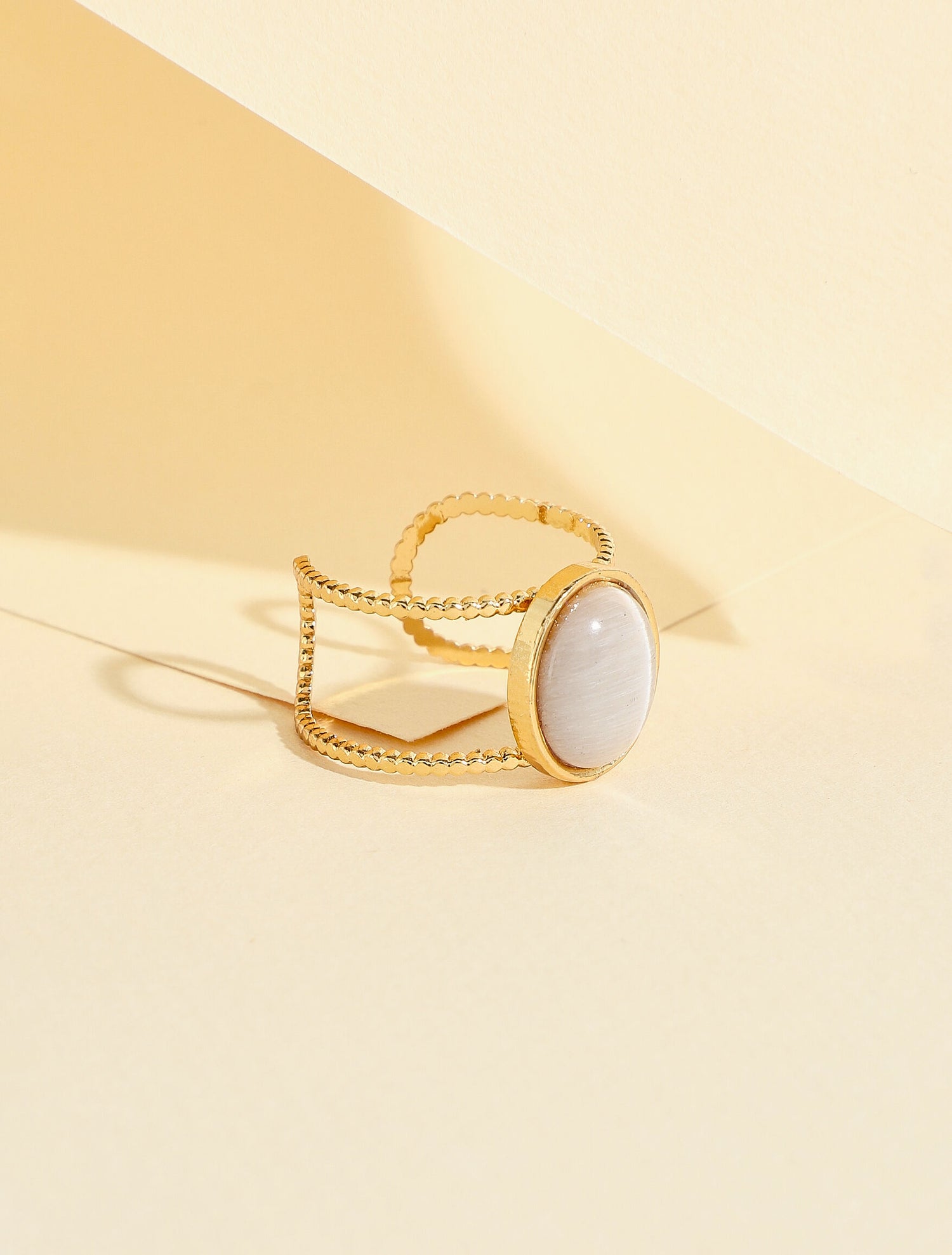 Bague sertie d&