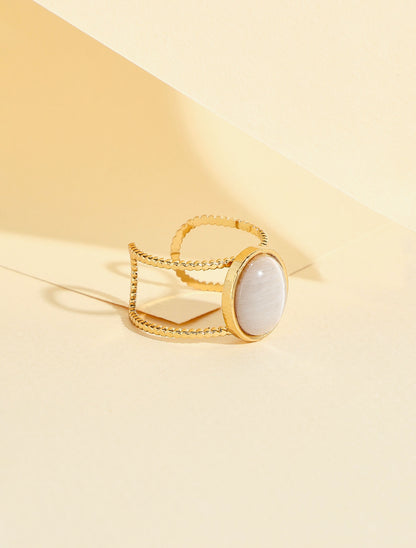 Bague sertie d&