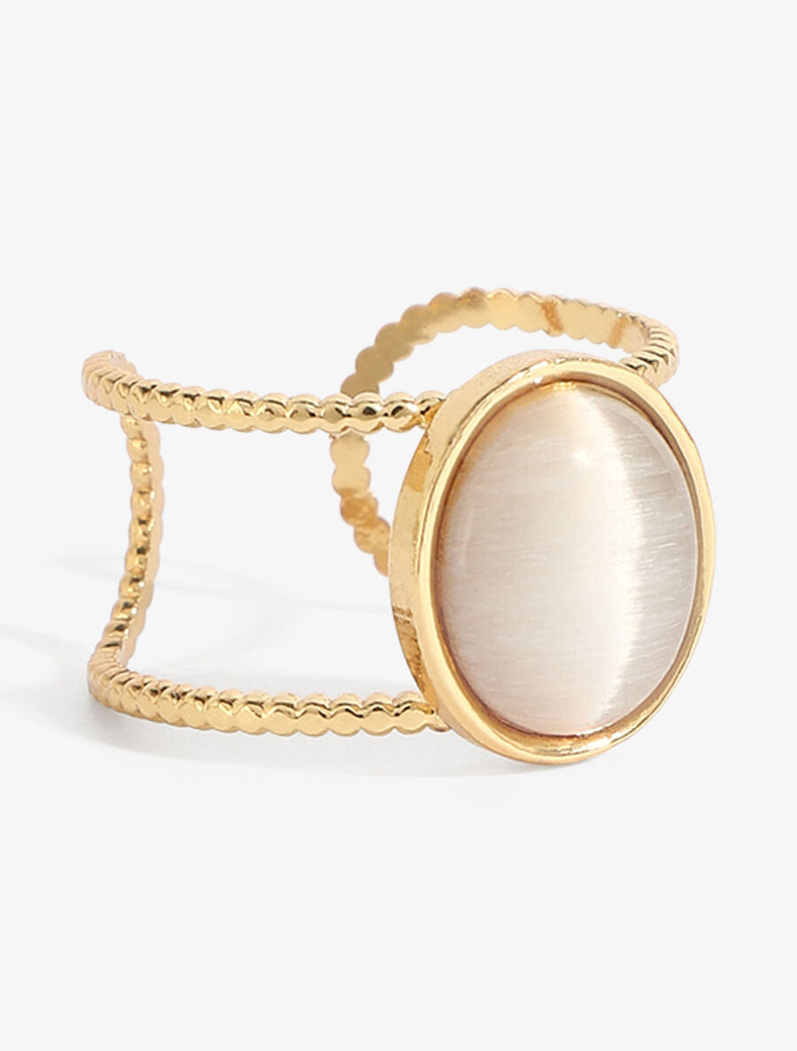 Bague sertie d&