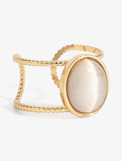 Bague sertie d&