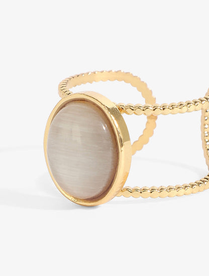 Bague sertie d&