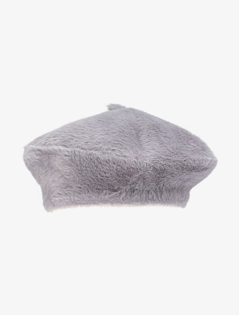 Béret duveteux - Gris - 3