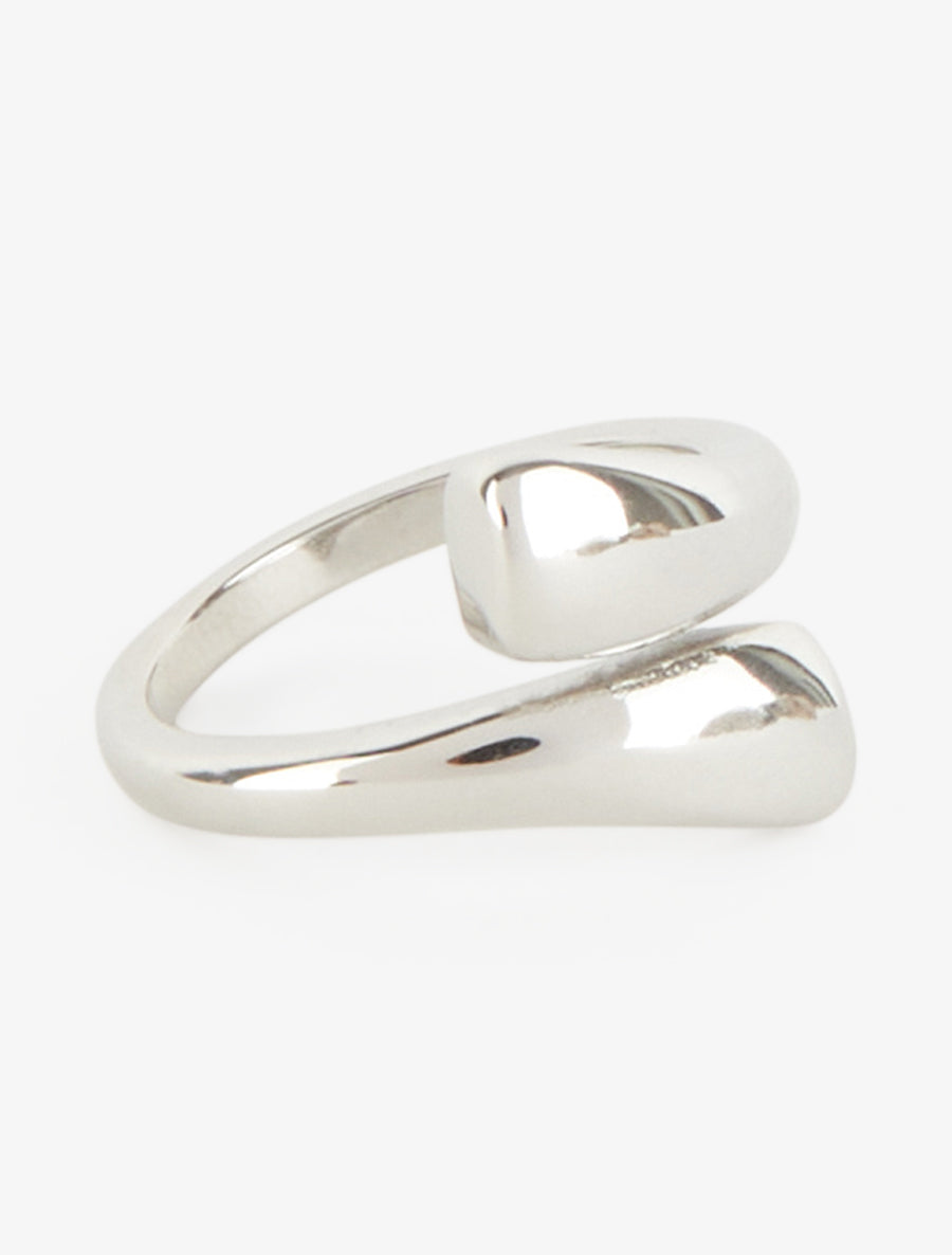 Bague courbe audacieuse - Argent - 2