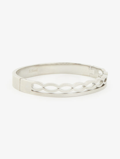 Jonc à tresse celtique - Argent - 2