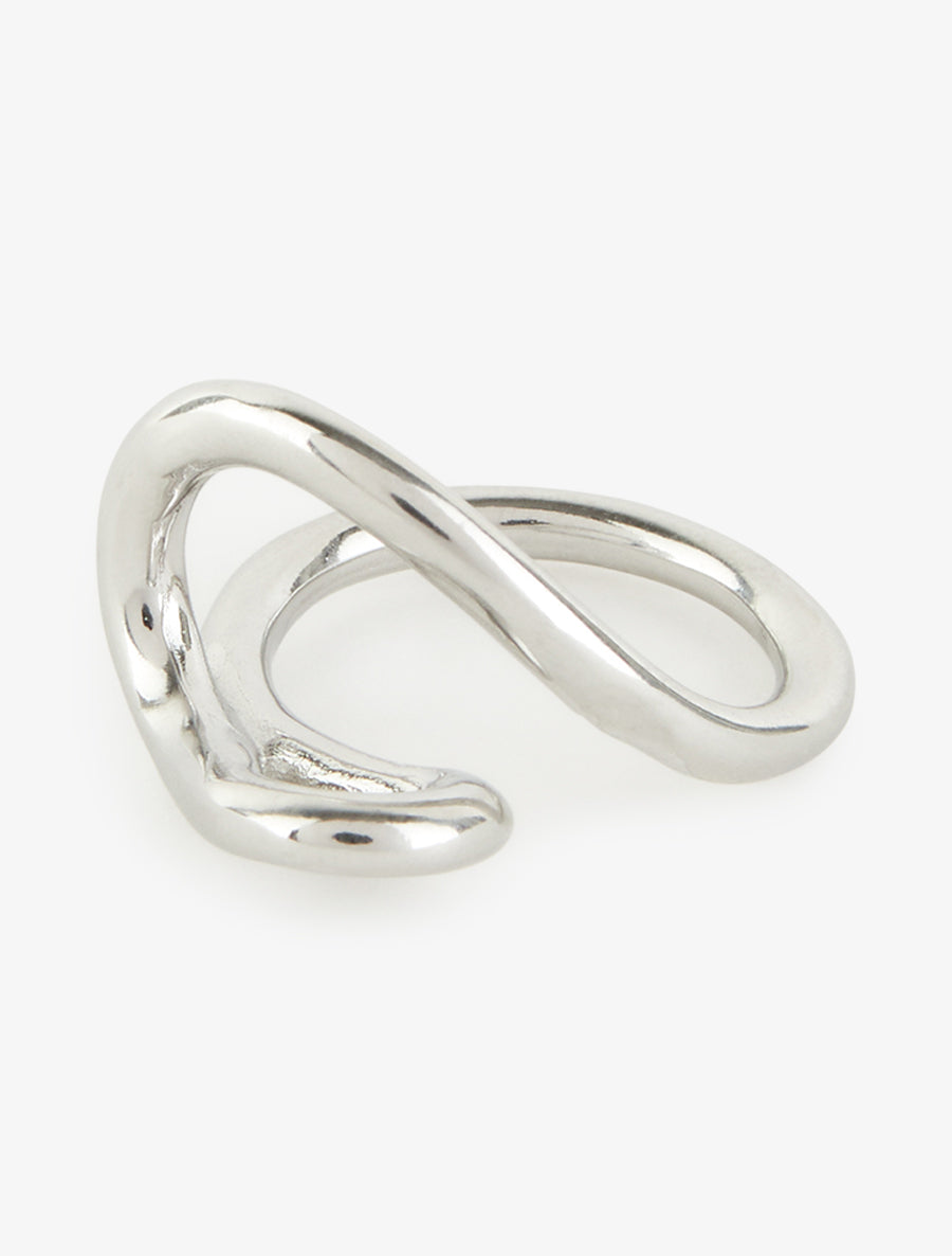 Bague effet torsadé - Argent - 3