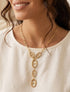 Collier en Y à pendentif maillons marins - Or - 1