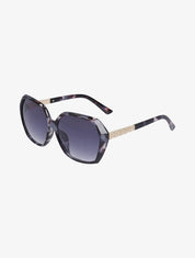 Lunettes octogonales oversize - Gris - 1