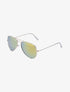 Lunettes de soleil aviateur - Jaune - 1