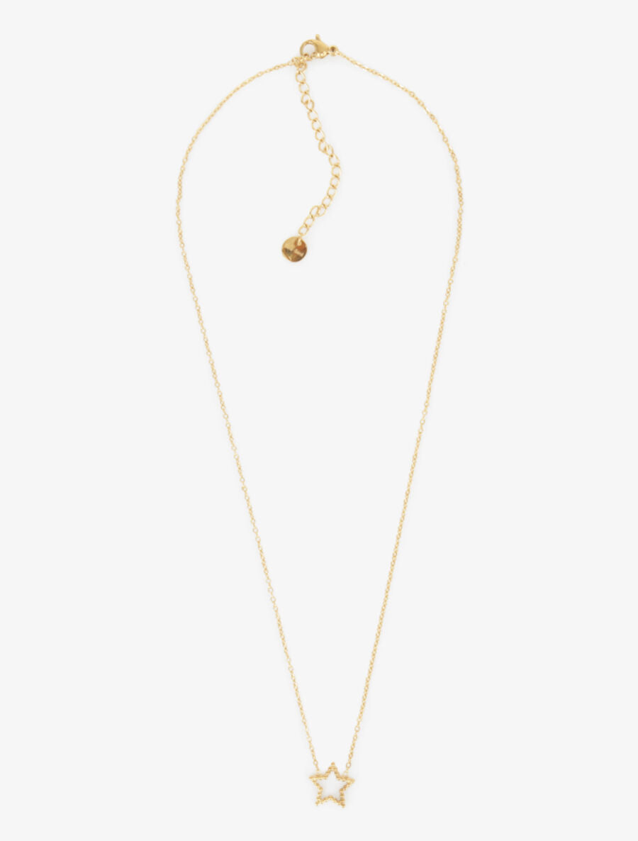 Collier à pendentif étoile - Or - 2