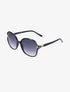 Lunettes ovales fumées - Noir - 1