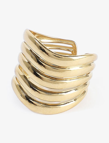 Bague multirangs - Or - 2