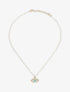 Collier à pendentif oeil - Or - 1