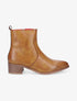 Boots basiques à bout pointus - Camel - 1