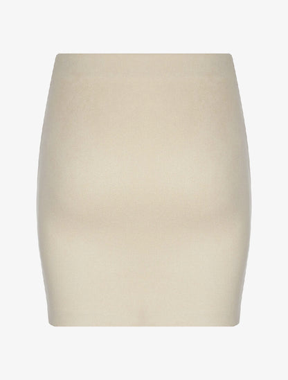 Jupe détails cloutés - Beige - 2