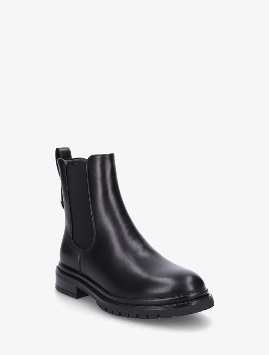 Chelsea boots à contrefort stylisé - Noir - 2