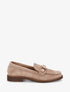 Mocassins en suédine à boucle métallique - Taupe - 1