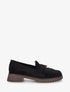 Mocassins en suédine à semelle crantée - Noir - 1