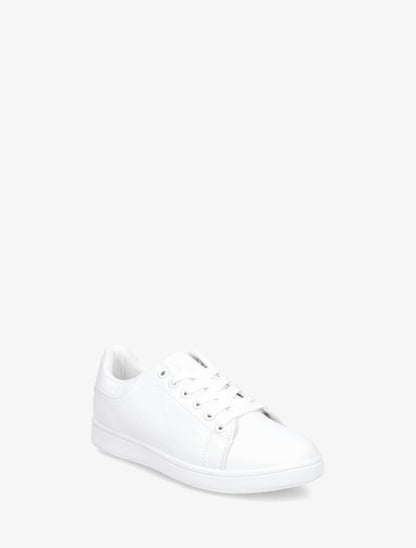 Baskets basiques unies - Blanc - 2