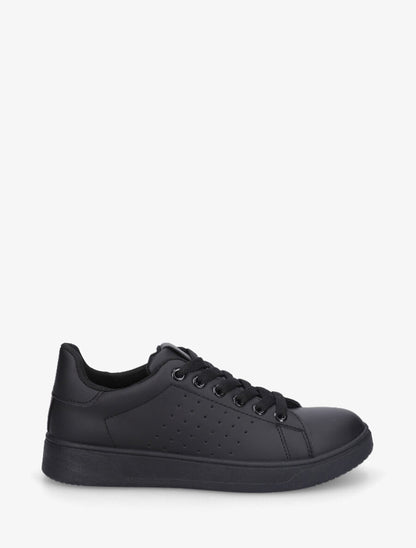 Sneakers plates classiques - Noir - 1