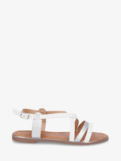 Nu-pieds croisés irisés - Blanc - 5