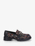 Mocassins effet tweed - Noir - 1