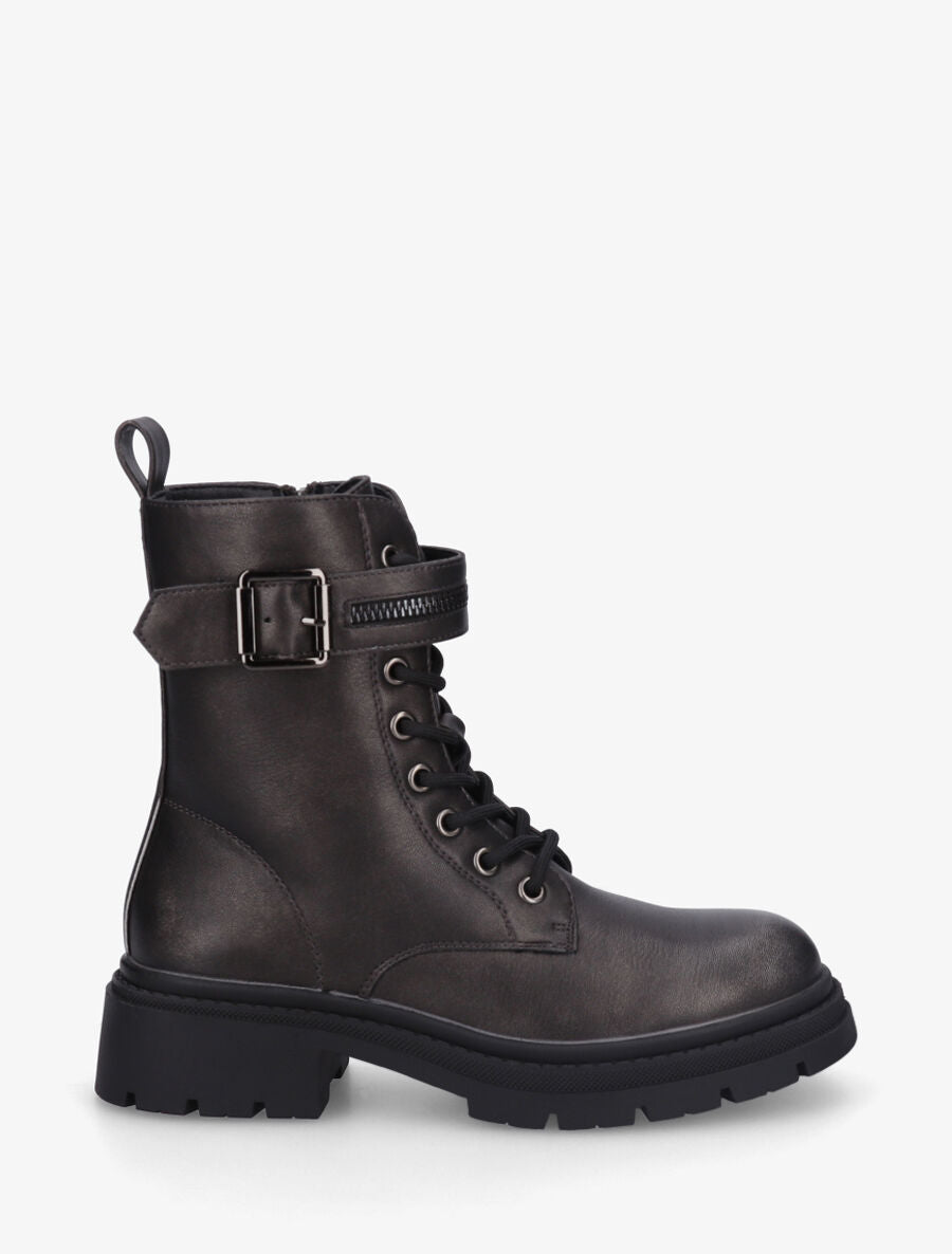 Bottines montantes à lacets - Gun - 5