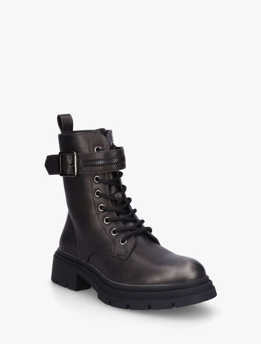 Bottines montantes à lacets - Gun - 2