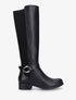 Bottes bi-matière unies - Noir - 1